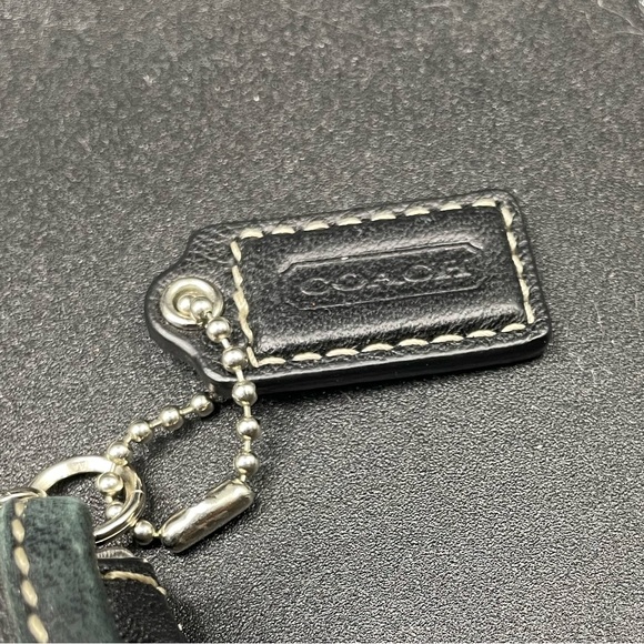 Coach Black Leather Women's Wristlet - Picture 3 of 6